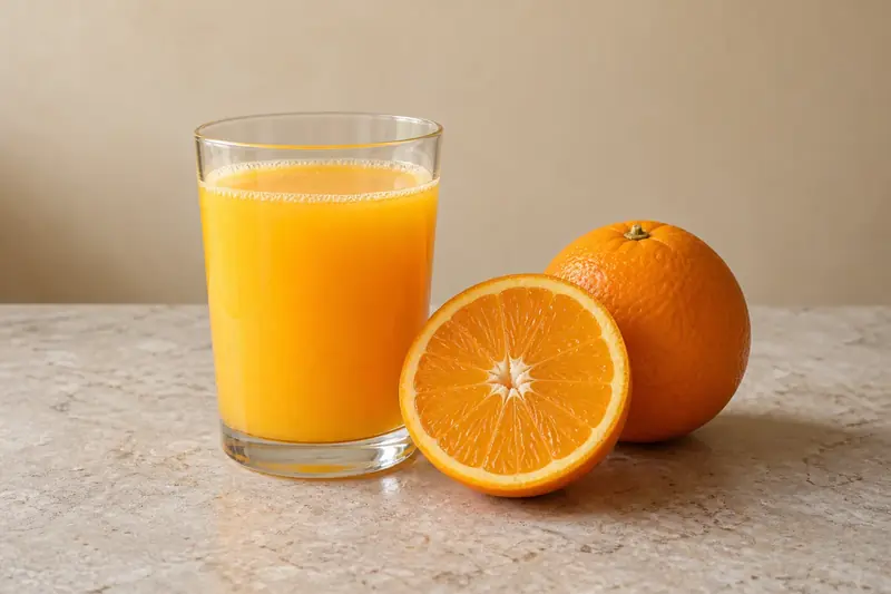 Иллюстрация: Апельсиновый сок