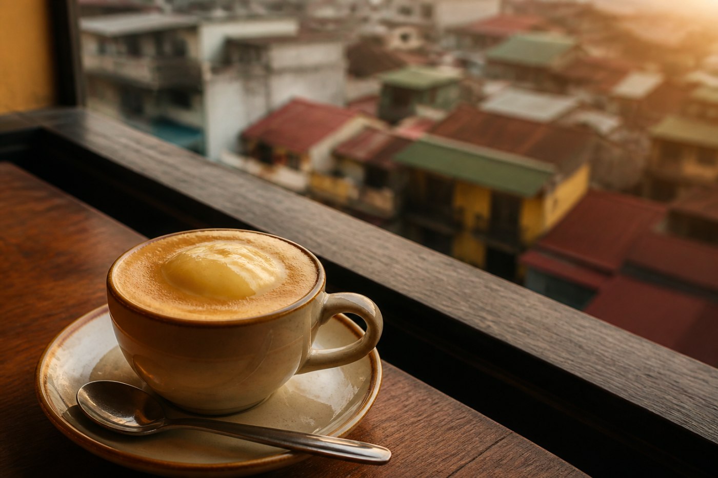 Egg coffee