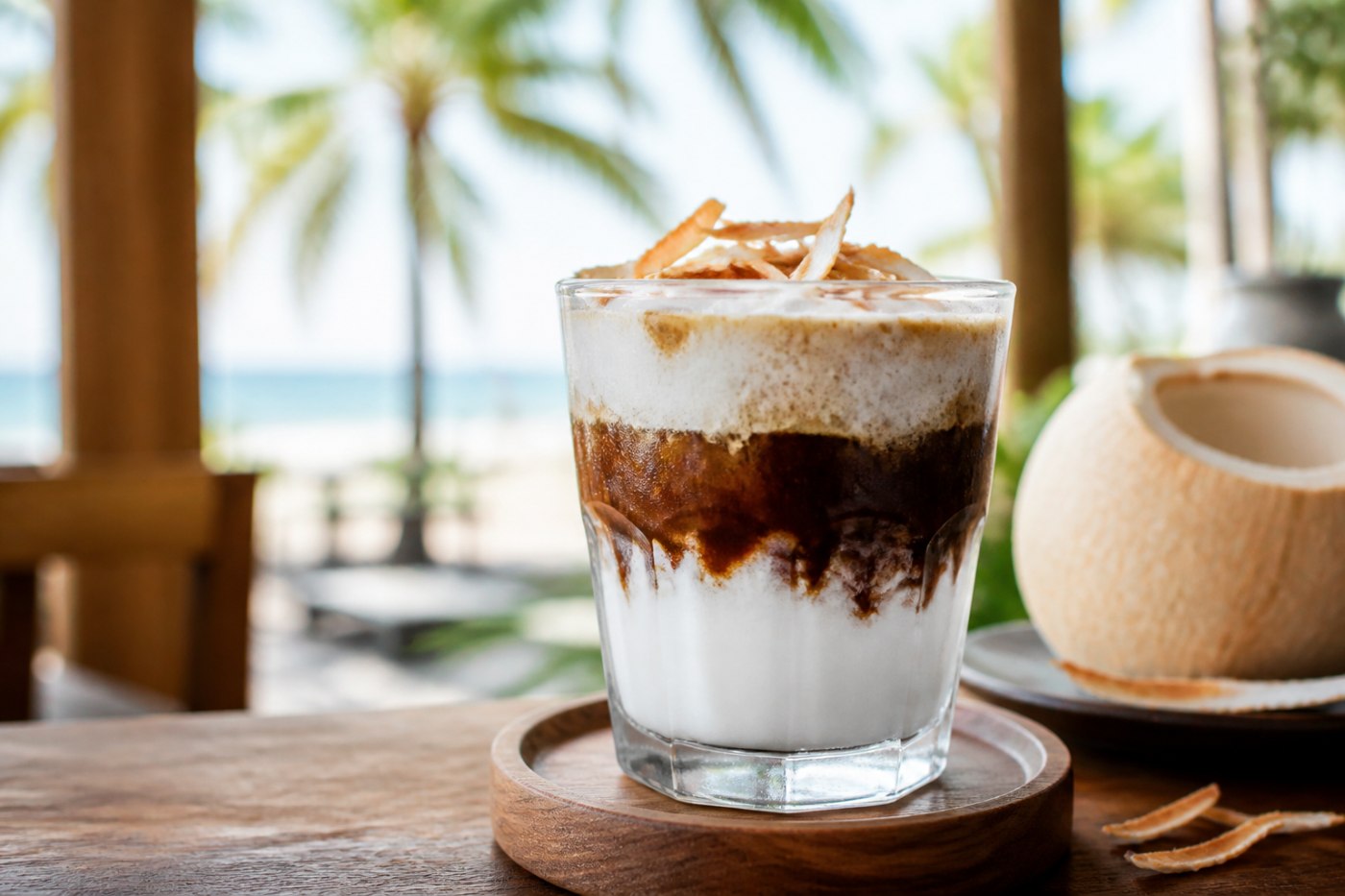 Coconut coffee